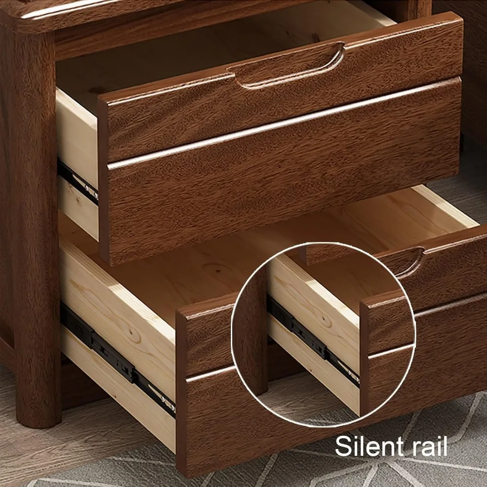 "طاولات خشبية معاصرة مع أدراج لغرف النوم والممرات والمساحات المعيشة" #5