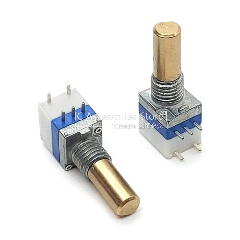 5PCS Walkie Talkie Interphone Potentiometer A103 A10K Volume Switch Interphone Accessories 5 Pin Shaft Length 15MM BF-888S UV-5R