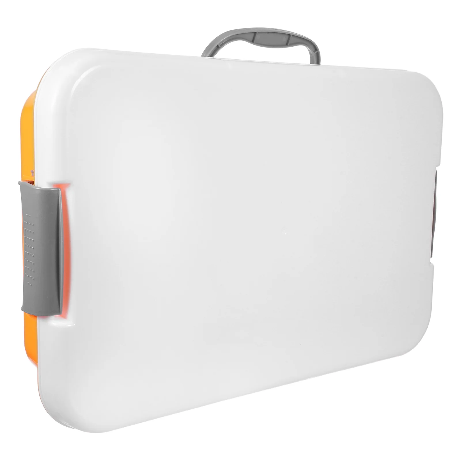 

Портативный детский поднос для песка, ящик для хранения, герметичная крышка, ручка, компактный дизайн, домашний и уличный органайзер для песочницы для образовательных игр