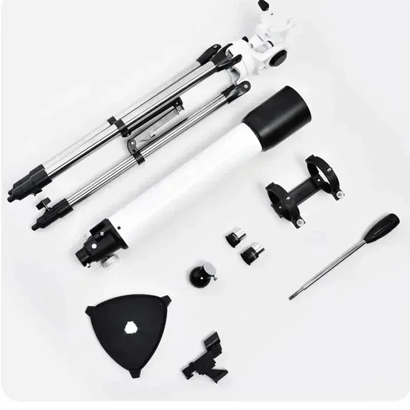 Telescope Astronomical Professional Refractor 70090 Metal Adjustable Tripod Sky Watcher Telescope With Red Dot Scope