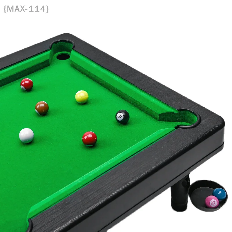 

Cute Mini Billiards Set, Portable Desktop Pool Game for Kids, Children's Travel Puzzle Toy, Fun Party Gift & Room Decor