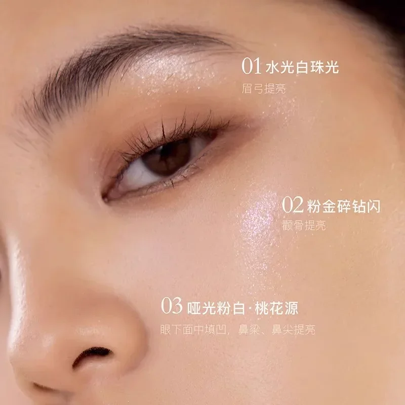 Girlcult Face Complexion Palette Evidenzia Blush Ombra multiuso Evidenziatore Contorno Polvere opaca Cosmetici per il trucco di bellezza