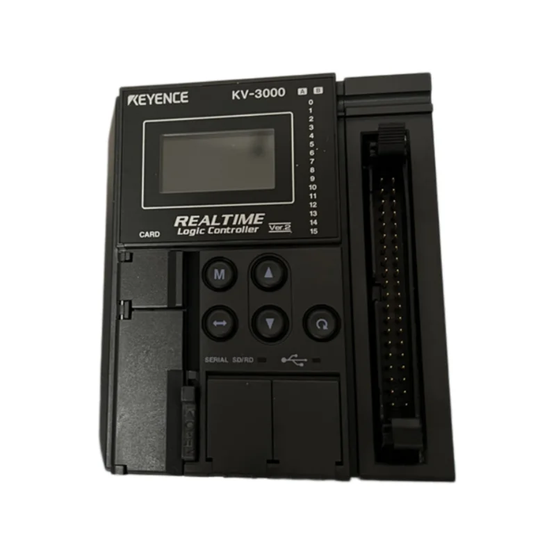 KEYENCE KV-3000 KV-8000 KV-5500 KV-1000 PLC Programmable Controller Serial Built in CPU Unit Used for Motion Control in Stock