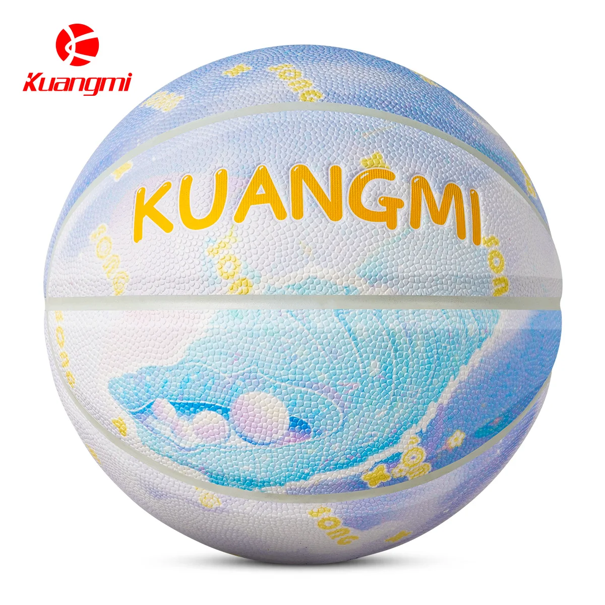 Kuangmi Training Basketball For Children Official Size 6 Good Quality Balls Match Training Teenagers Kids Sports Game Gift