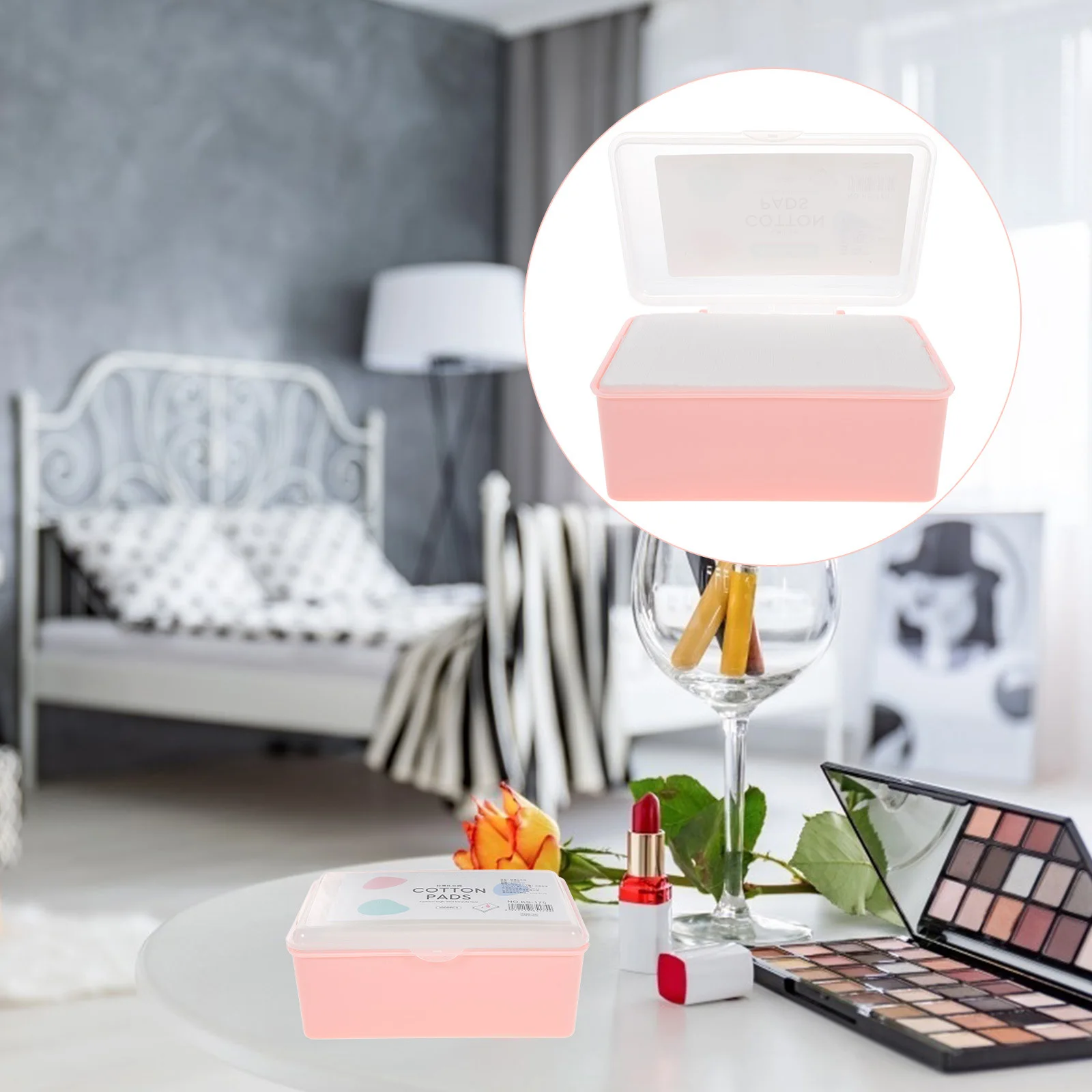 Almohadillas faciales no tejidas, herramienta desmaquillante para limpieza rápida de cara, ojos, labio, toallitas, piel sensible, elementos esenciales de belleza seguros, 1000 Uds.