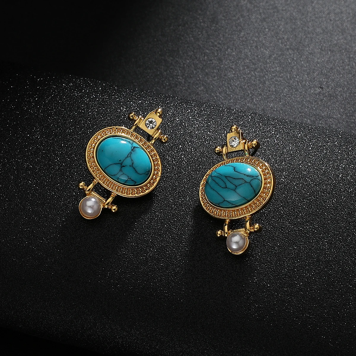 Anting-anting gantung mutiara - Ethnic Boho Fashion ulasan dan harga
