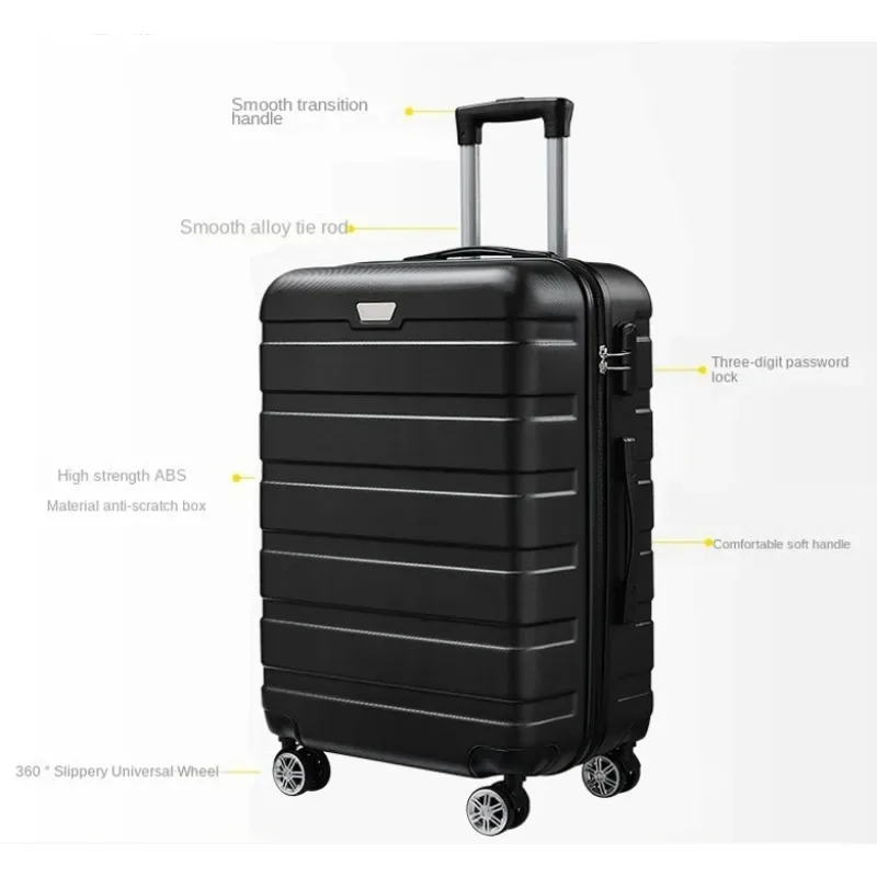 Expandable 3pcs Luggage Set-Durable Hard Shell Suitcases with Spinner Wheels & TSA Lock,Lightweight Travel Cases in White Stripe