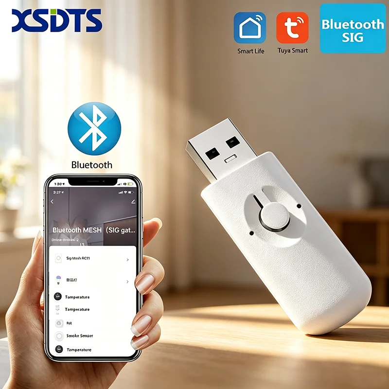 Tuya APP USB Bluetooth Gateway Smart Door Lock Wifi Hub Bluetooth Smart Wireless Adapter Remote Control