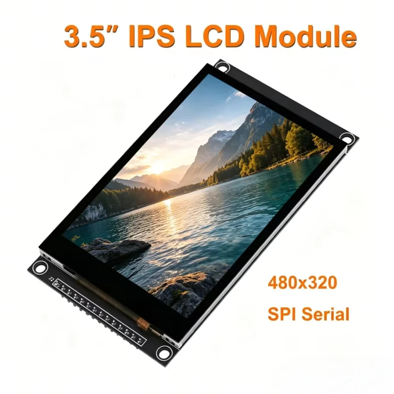 3.5 Inch IPS LCD Module TFT SPI Capacitive Touchscreen Display 3.5