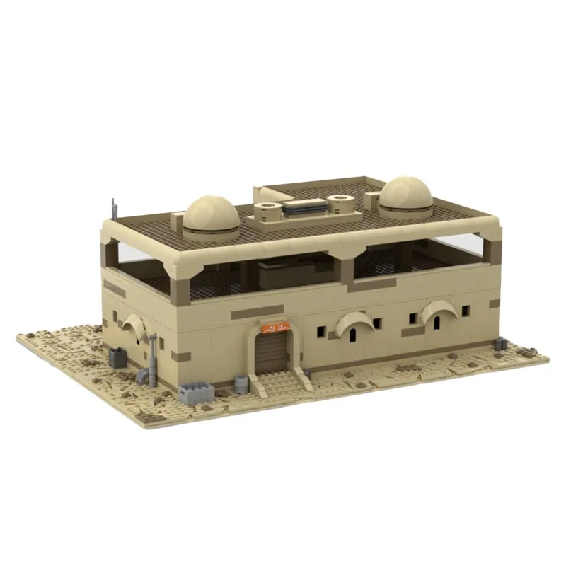 1753 قطعة معركة النجوم الشهيرة منزل من طابقين اللبنات نموذج لعب للأطفال لتقوم بها بنفسك مجموعة التعليمية هدية الكريسماس #5