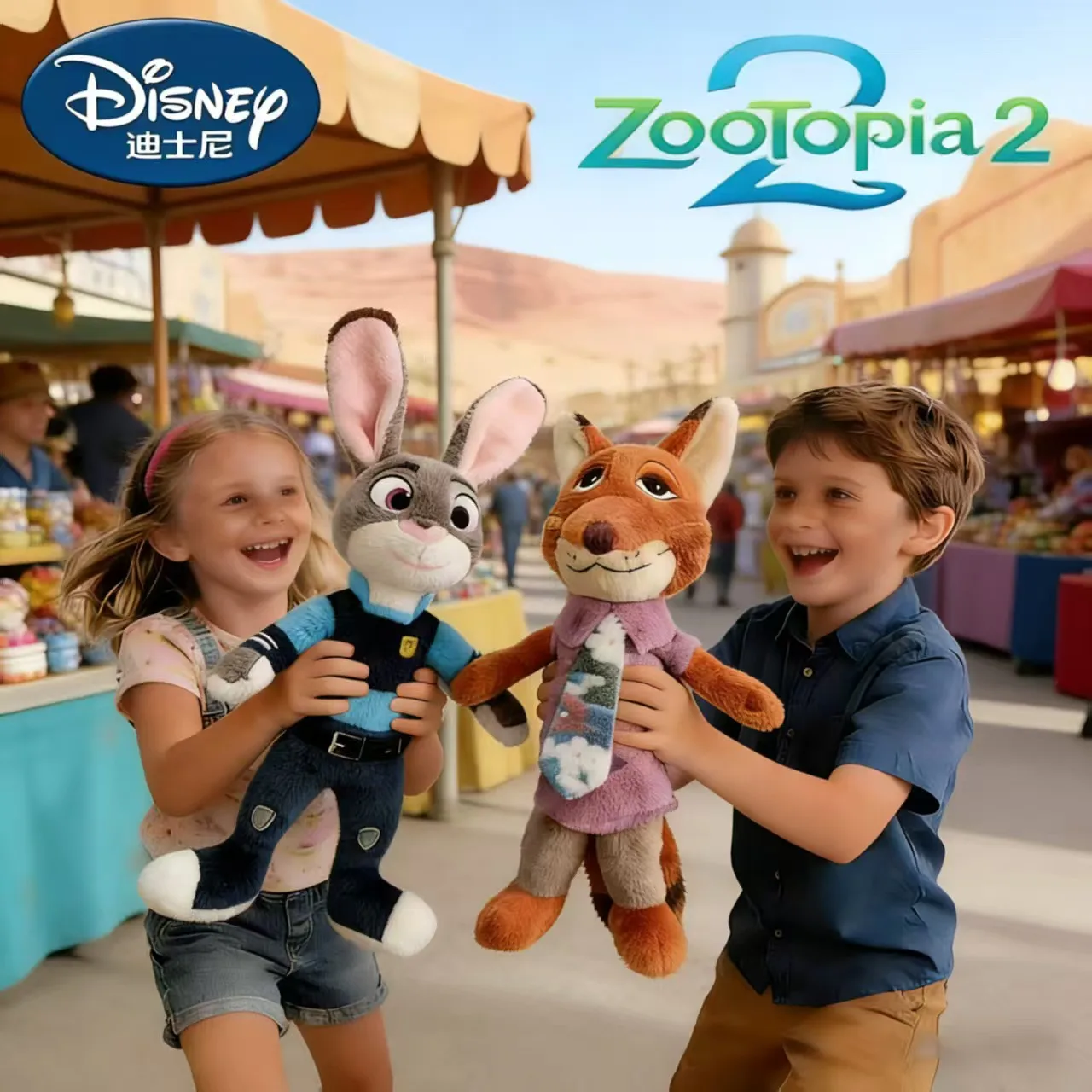 

~Новый Disney Zootopia 2, Ник Джуди Як, полицейский, плюшевая игрушка, парк, ограниченная серия, подарки на день рождения, периферийные сувениры