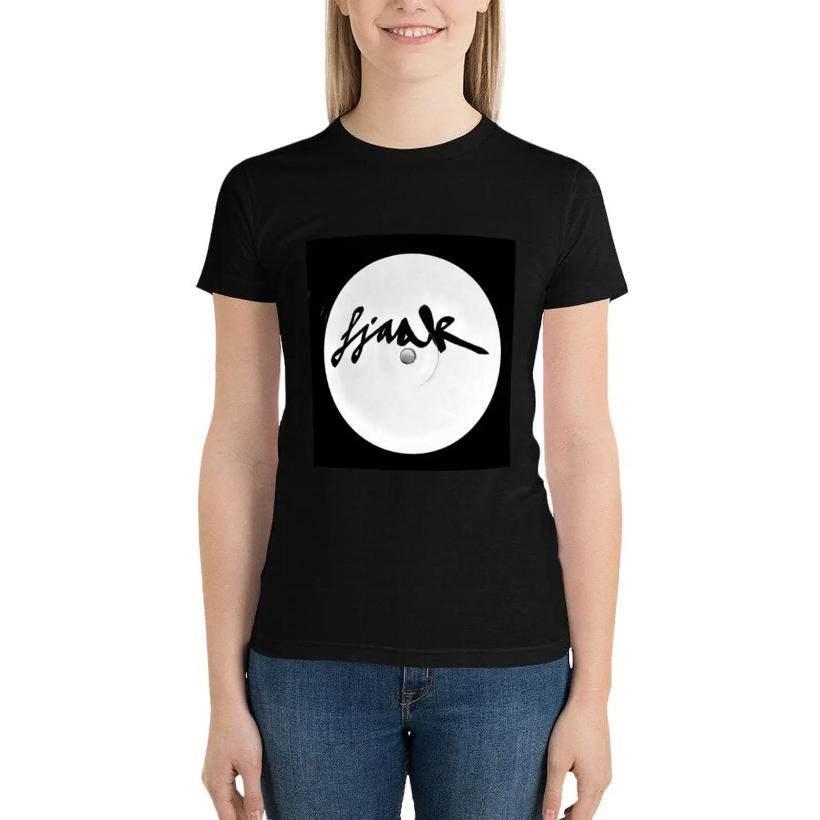 

FJAAK Album Cover T-Shirt Female clothing shirts graphic tees female cute tops cotton t shirts Women