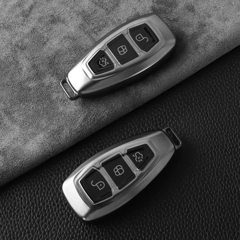 Funda de llave de coche de Tpu para Ford Focus 3 4 ST Mondeo MK3 MK4 Fiesta Fusion Kuga Ecosport Puma Grand C Max Transit accesorios de coche