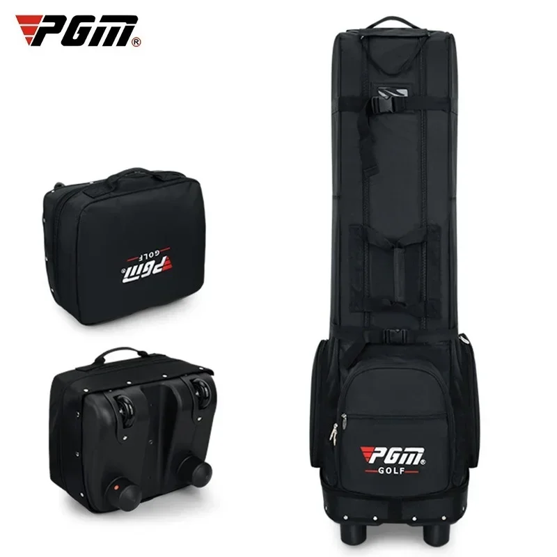 PGM Golf Aviation Bag Waterproof Travel With Wheels Large Capacity Storage Practical Foldable Airplane Ball Bags HKB012
