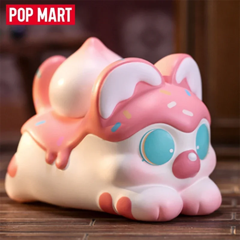 Popmart The Good Fortune Fubobo Blind Box Guess Bag Mystery Box Toys Doll Cute Anime Figure Desktop Ornaments Gift Collection