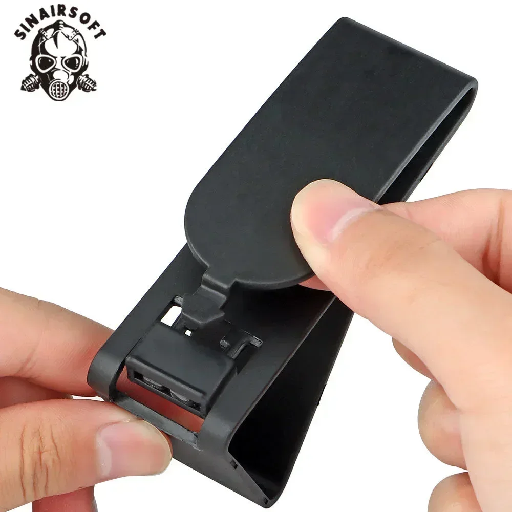 SINAIRSOFT IPSC Tactical Headset Hang Buckle Hook Molle Quick Release Clip For Belt Girdle Waist Hunting Shooting Accessories