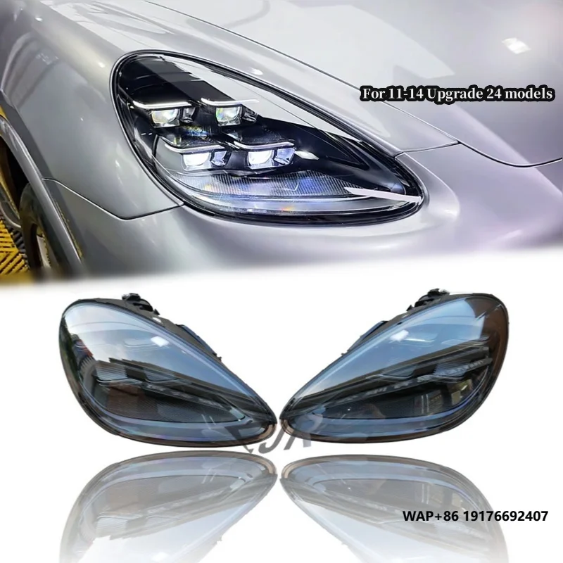 

For'Porsche Cayenne 11-14 958.1 Upgrade 24 Models Headlight