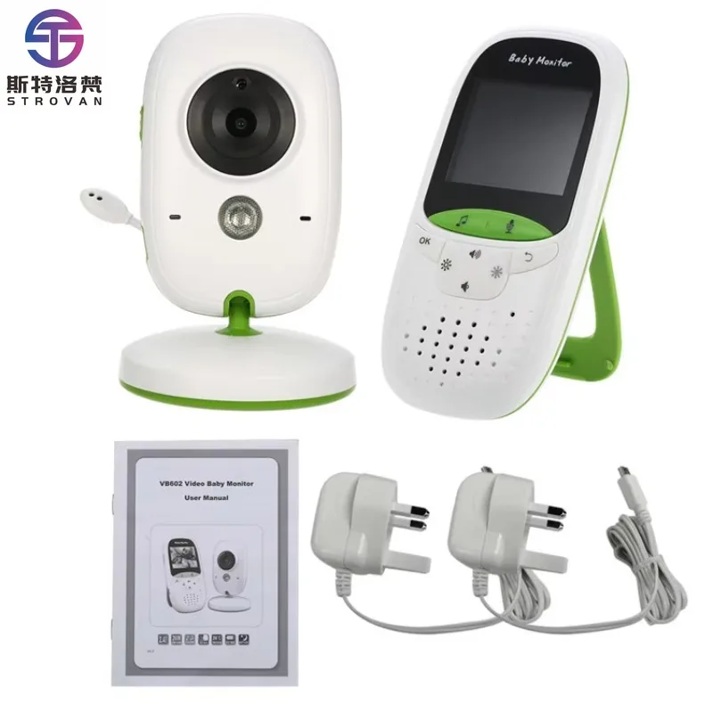 Baby  2 Inch  Video Camera with Night Vision Two-Way Talk Support Voice Activation Temperature ing Device
