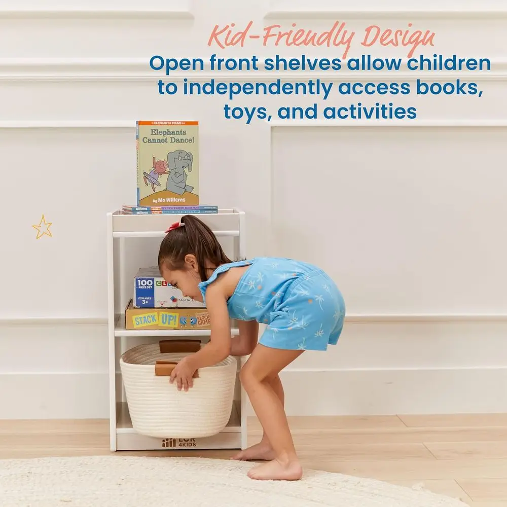 خزانة عرض عمودية بطبقتين، لمسة نهائية مغسولة باللون الأبيض #5