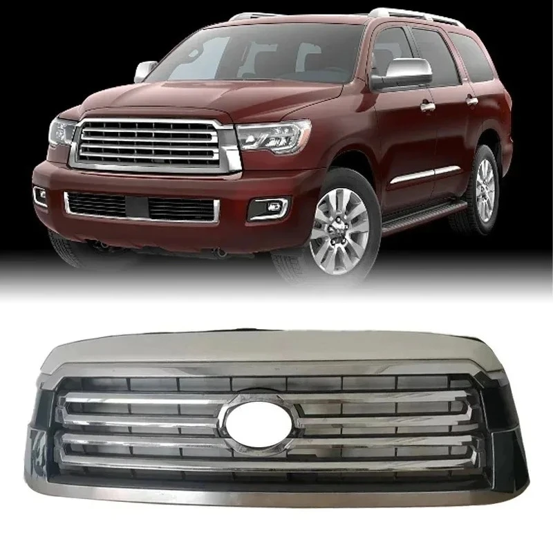 OEM Front Grille for Toyota Sequoia 2007-2012, Replacement Auto Parts, Part Number 53101-0C080, Wholesale Price