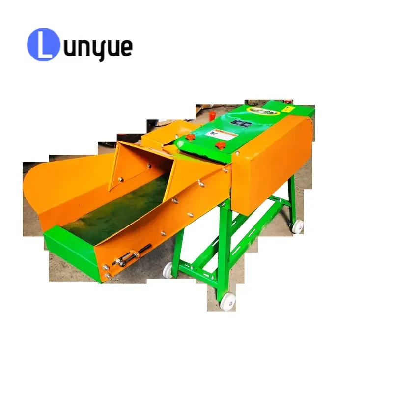 Electric Diesel Dual Use Small Chaff Cutter Machine for Rice Straw Feed Processing Easy Home Use High Quality