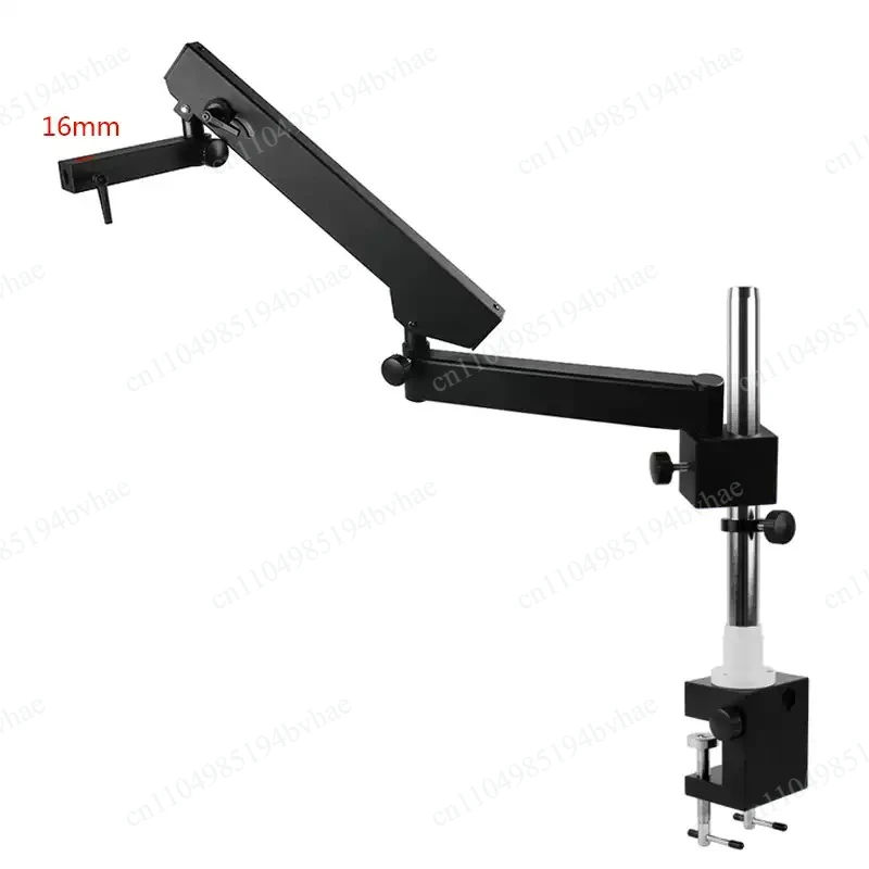 Articulated arm clamp bracket with adjustable 76mm focusing frame and three-dimensional suspension bracket