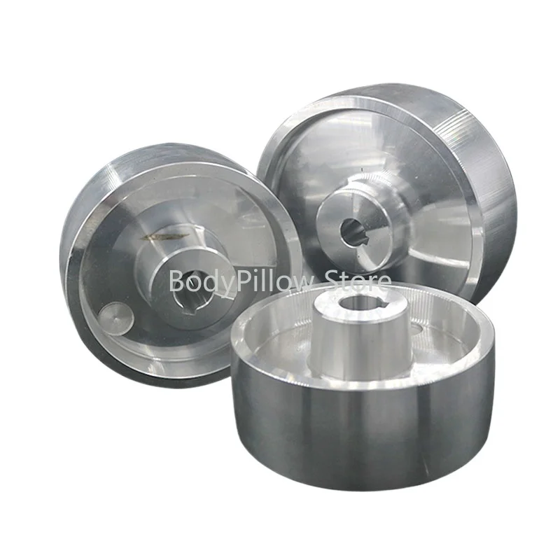 

Aluminum Contact Wheel Active Wheel for Belt Machine with 8*4mm Keyway DIY Sharpener Machine
