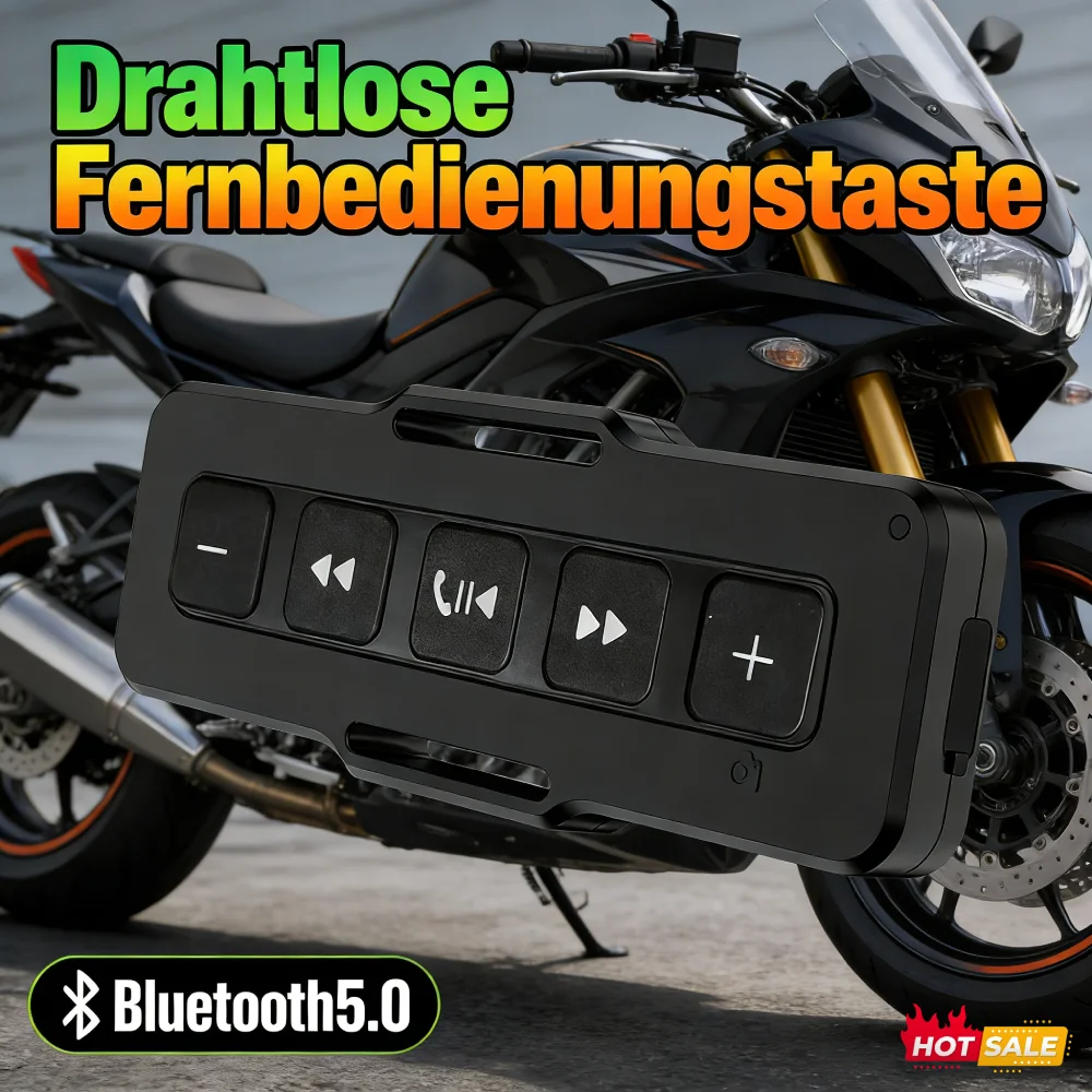 

Беспроводной Bluetooth-пульт дистанционного управления на руль, 5 кнопок, музыкальный плеер, громкая связь, аккумулятор 450 мАч, автомобильные аксессуары