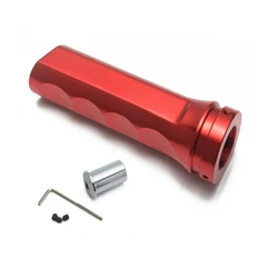 Racing Universal Car Aluminium Hand Brake Sleeve Anti-slip Handbrake Handle Protector Cover JDM Style