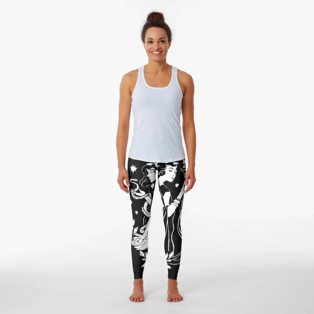 Hekate Triple Goddess Leggings legging pants raises butt sportswear woman gym 2025 Sports pants for Womens Leggings