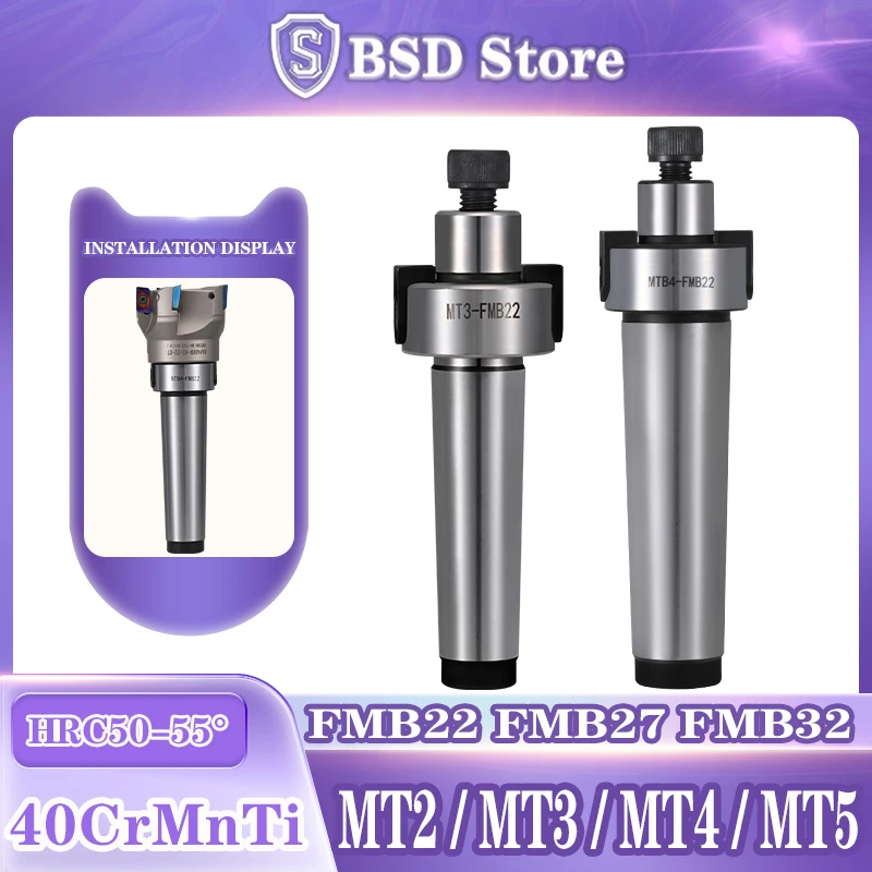 BSD rear Ramo thread tool holder MTB2 MTB3 MTB4 MTB5 FMB22 FMB27 FMB32 FMB40 connection 300R 400R face milling cutter disc