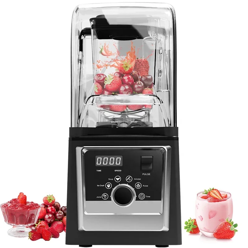 2L nutrimix blender ice crusher commercial popular heavy duty blender high speed digital smart multi purpose blender