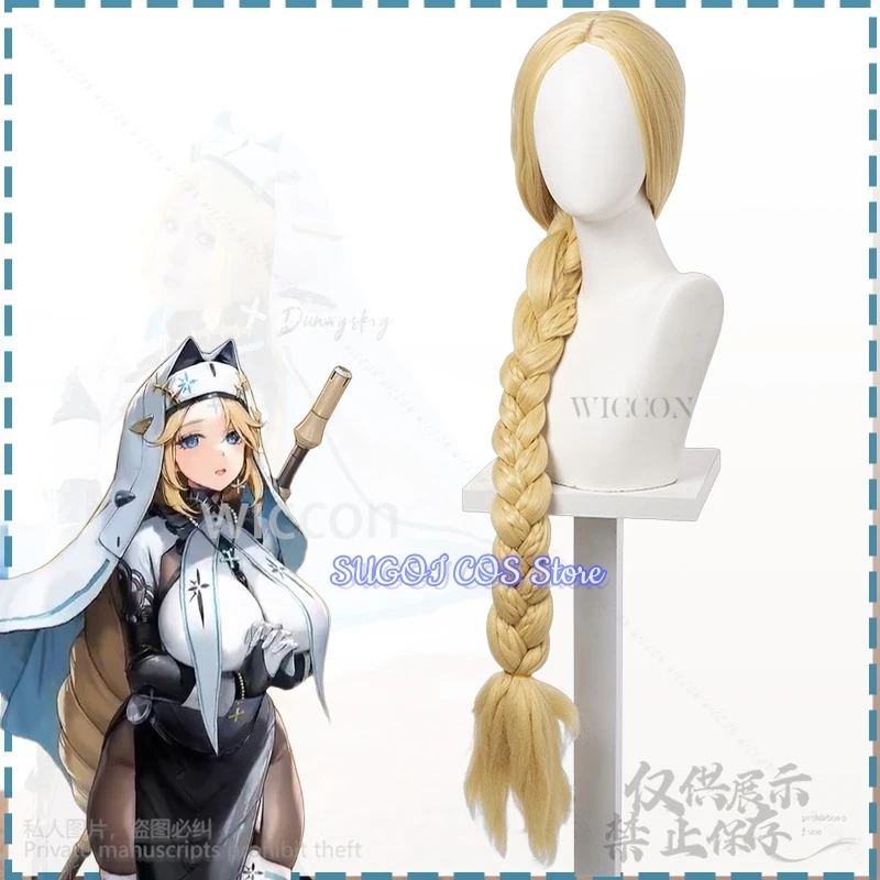 Anime Game Goddess Of Victory NIKKE Cosplay Princess Sexy Backless Nun Dress Gothic Punk Lolita Halloween Hat Props Customized