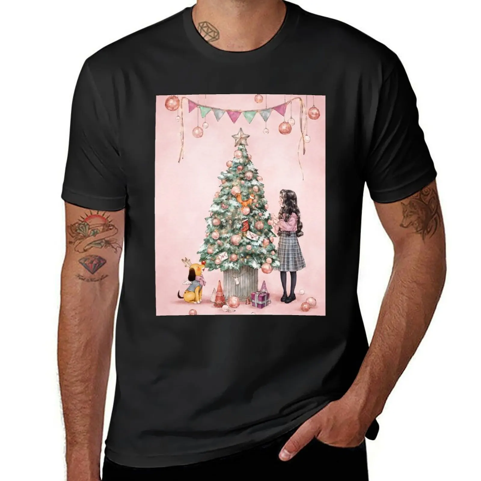 Christmas Day Every day T-Shirt vintage vintage clothes Short sleeve tee t shirts for men graphic