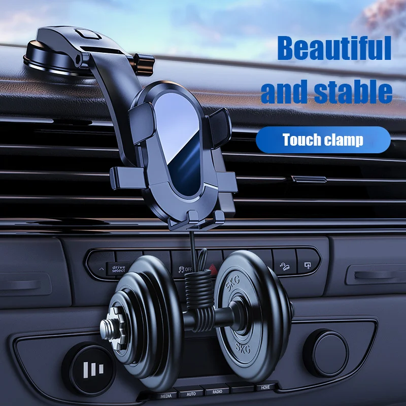 Elough Soporte Coche Ventosa Universal para iPhone Samsung - imagen 2