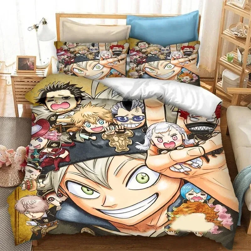 FOTO 5 - Anime Black Clover Asta Bedding