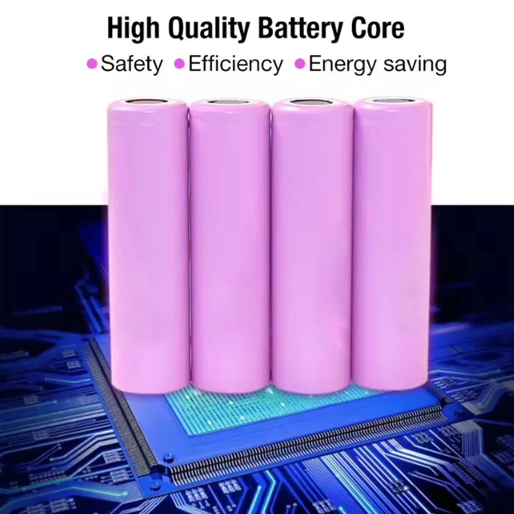

Original 18650 35E 3500mAh 10C discharge INR18650 lithium-ion 3.7V rechargeable battery, battery internal resistance: ＜ 12m Ω