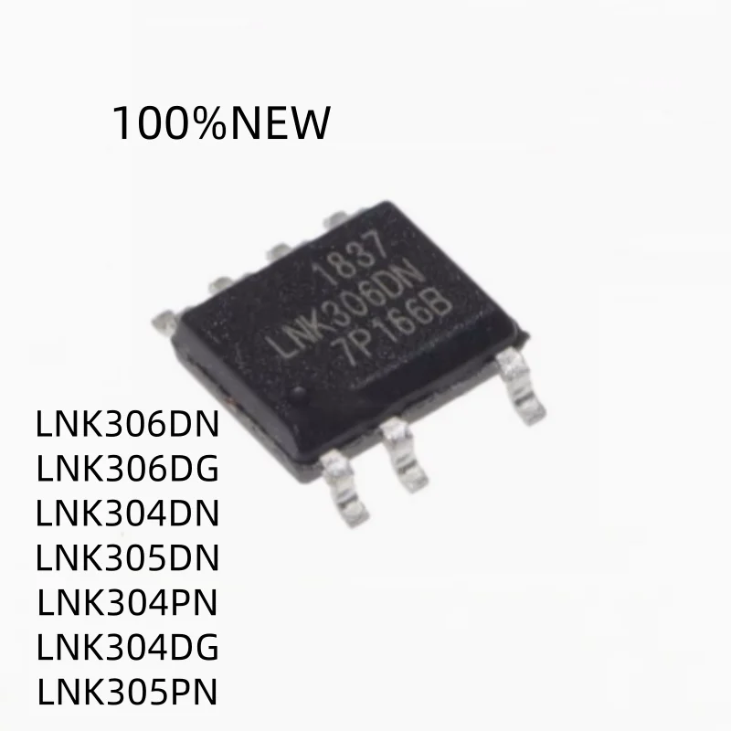 (10 Pieces) 100% New Lnk306Dn Lnk306Dg Lnk304Dn Lnk305Dn Lnk304Pn Lnk304Dg Lnk305Pn Smd Sop Power Management Chip Ic