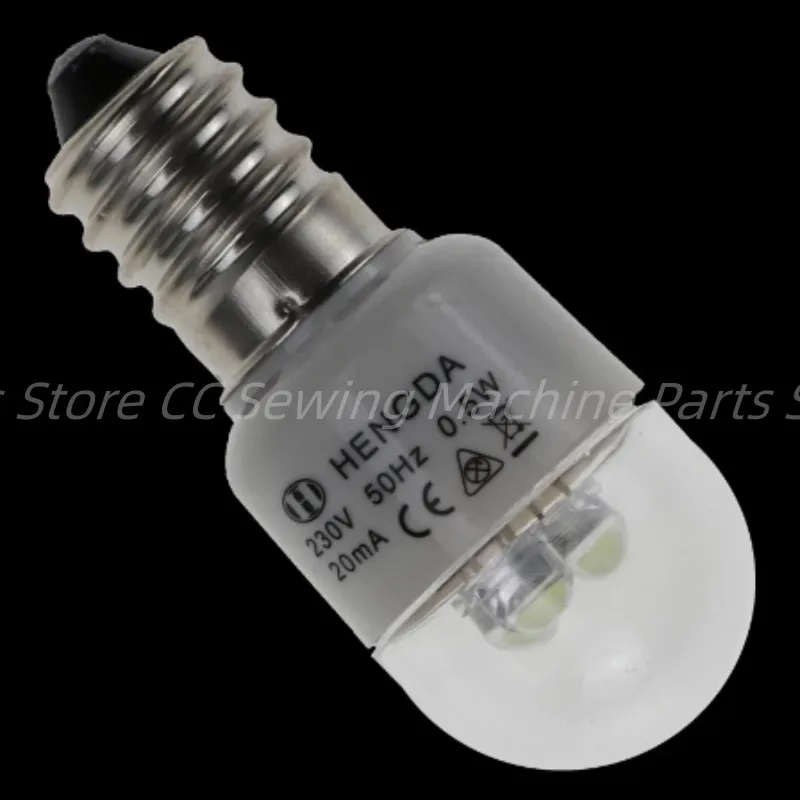 230V 0.5W 50Hz Household Sewing Machine LED Light Bulbs Lamp For Singer Juki Pfaff Janome Brother