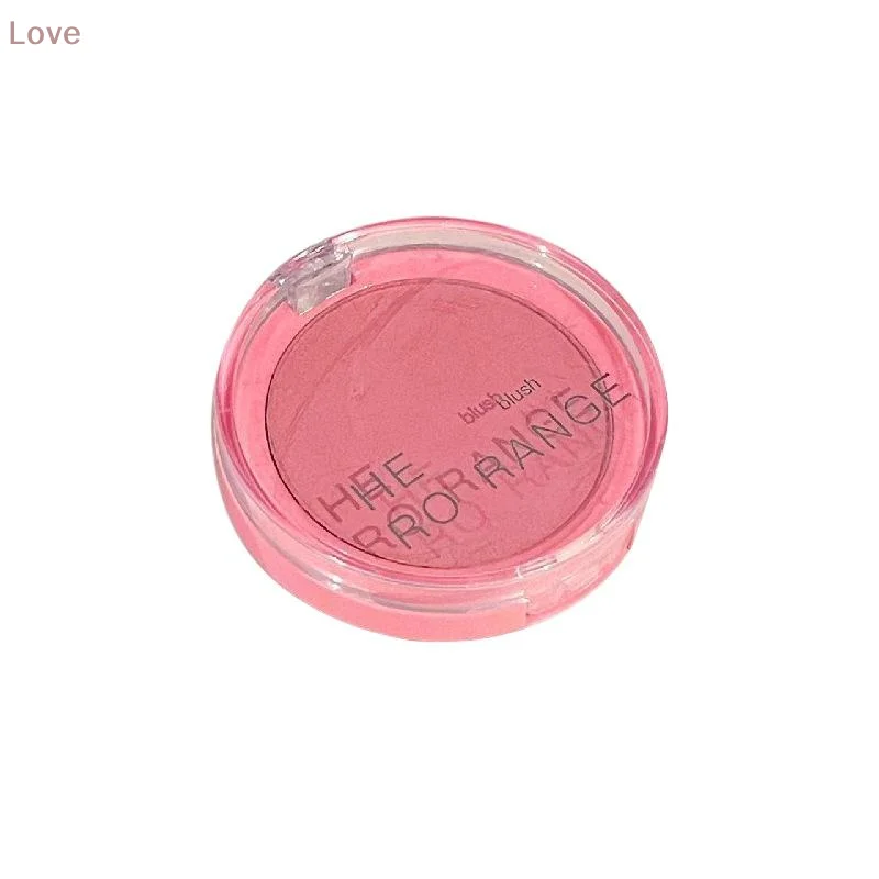 HERORANGE أحادية اللون للوجه لوحة أحمر الخدود طويلة الأمد مقاوم للماء مسحوق مضغوط ماتي أحمر الخدود لتحديد الخدين مستحضرات التجميل السفر #5