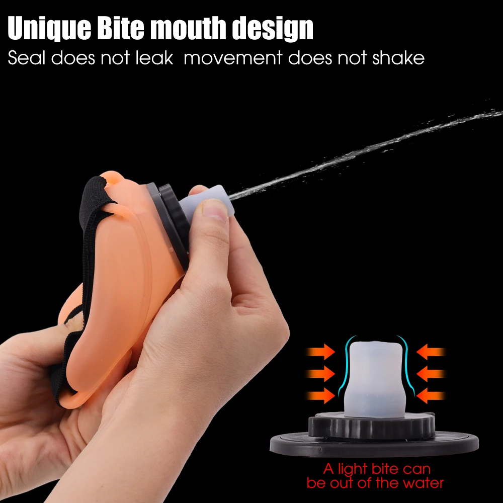 حامل غلاية زجاجة مياه صغيرة للجري للمعصم، حقيبة تخزين للمعصم، حزمة ترطيب، دورق ناعم لركوب الماراثون واللياقة البدنية والتسلق