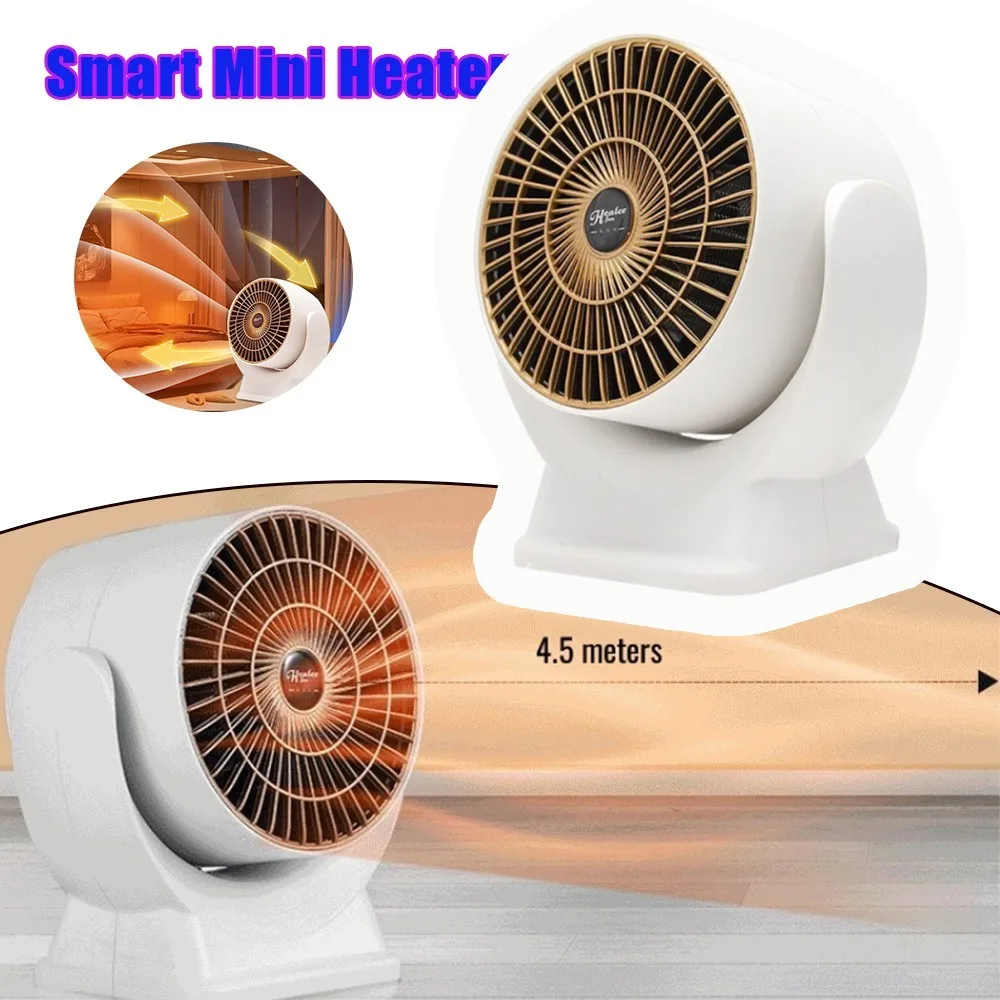 Mini Heater Portable Desktop Space Heater Fast Heating Suitable for Offices and Homes Energy Saving Overheat Protection 2025