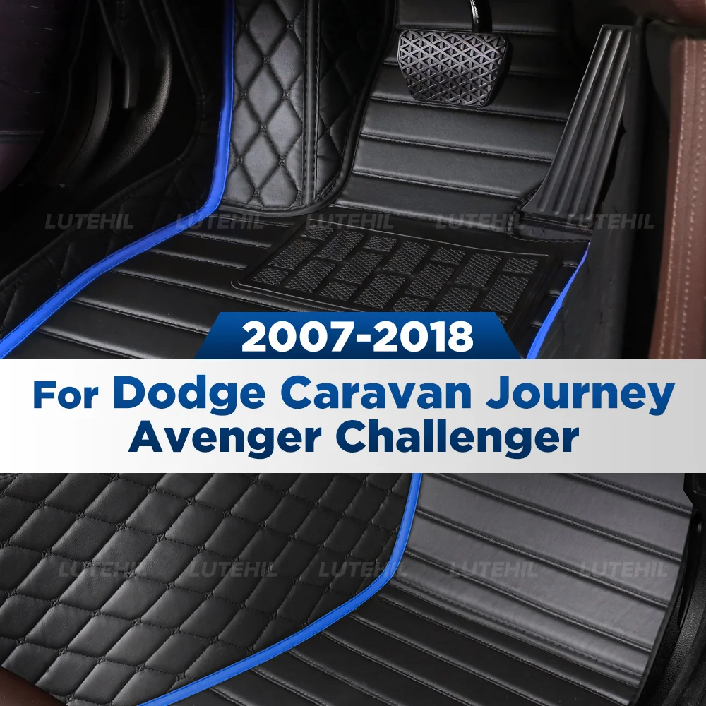 

Для Dodge Caravan Journey Avenger Challenger 2007-2018 автомобильный напольный коврик на заказ автомобильный ковер детали интерьера аксессуары