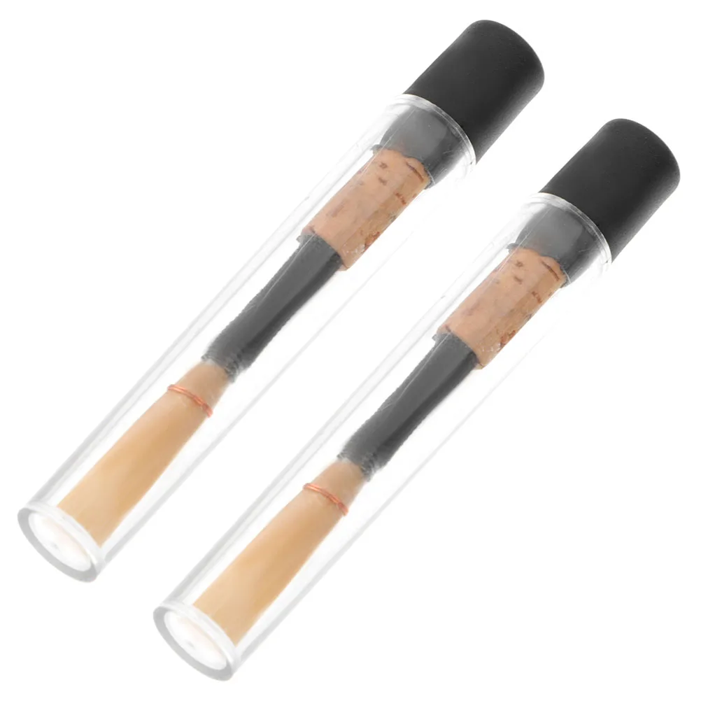 

2 Pcs Oboe Lightweight Compact Handmade Professional Musical Instrument Parts Easy to Carry Flexible Rich Tone