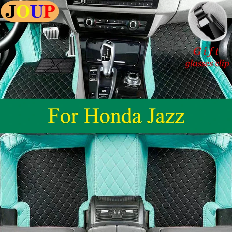 

Автомобильные коврики на заказ для Honda Jazz 5-местный 2014 2015 2016 2017 2018 2019 2020 Ковры Чехлы Аксессуары Левый/правый руль