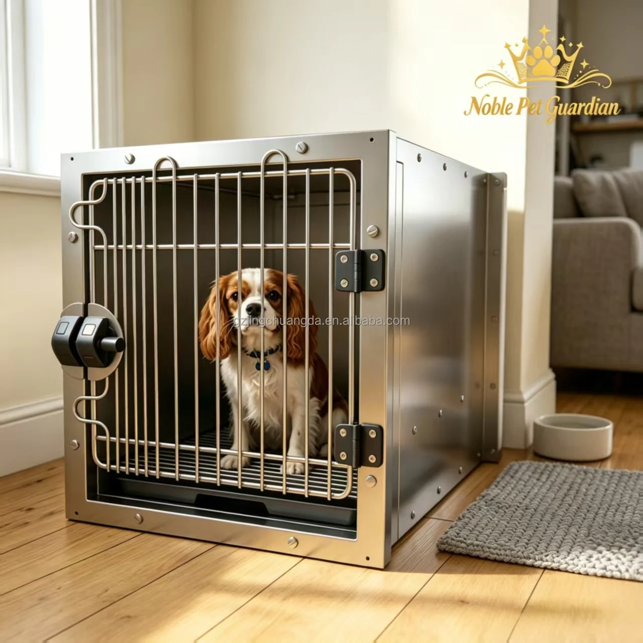 Stackable Stainless Steel for Small Pet Dog Cage Vet Injection Pet Hospital Crate Kennel Pet Houses