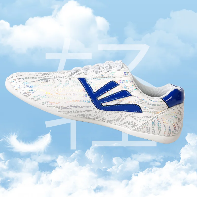 Martial Arts Shoes Tai Chi Sneakers Lightweight Training Shoes Running Shoes Gym Training Shoes Children's Square Gym Shoes