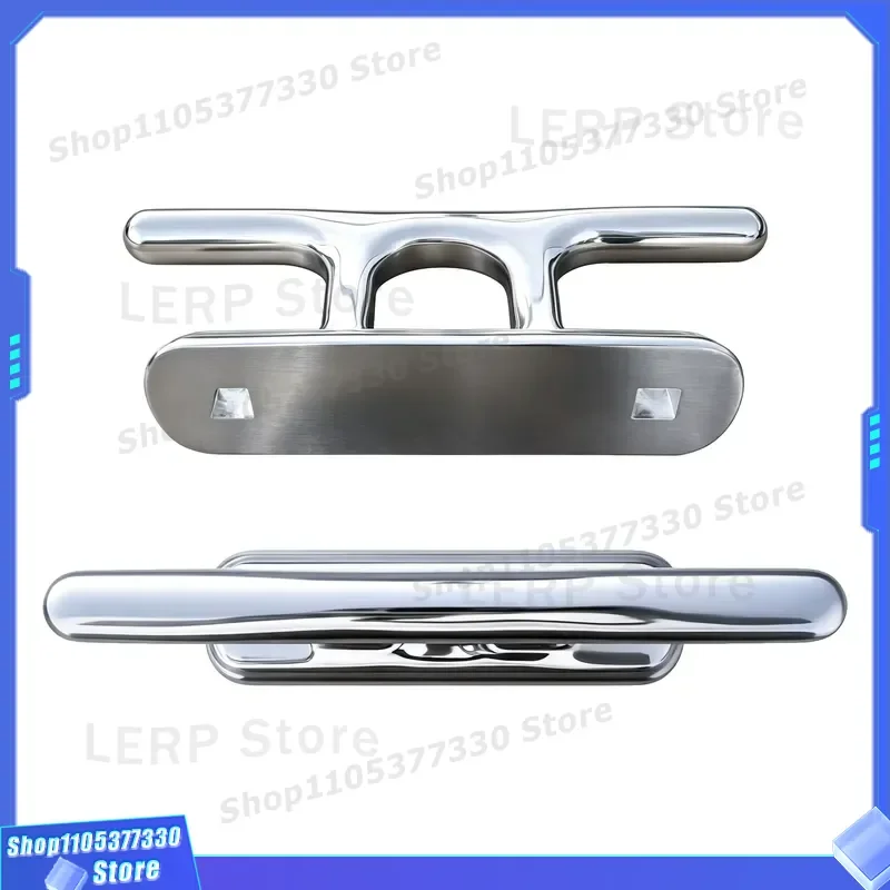 Heavy Duty 316 Stainless Steel Marine Mooring Column Mirror Polished Boat Accessories for Yachts Speedboat Docking Hardware