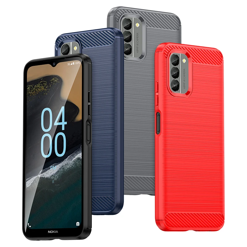 Shock Resistant Protective Phone Case For Nokia G10 G20 G21 G22 G11 Soft Silicone Phone Cases For G50 G400 5G TPU Back Cover