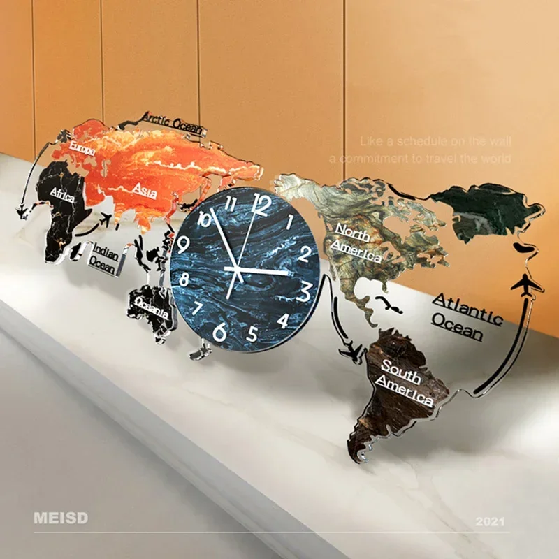 

Big Size Wall Clock Living Room 3d Art Digital Wall Clock Large Stylish Ornaments Horloge Murale Decoration Home